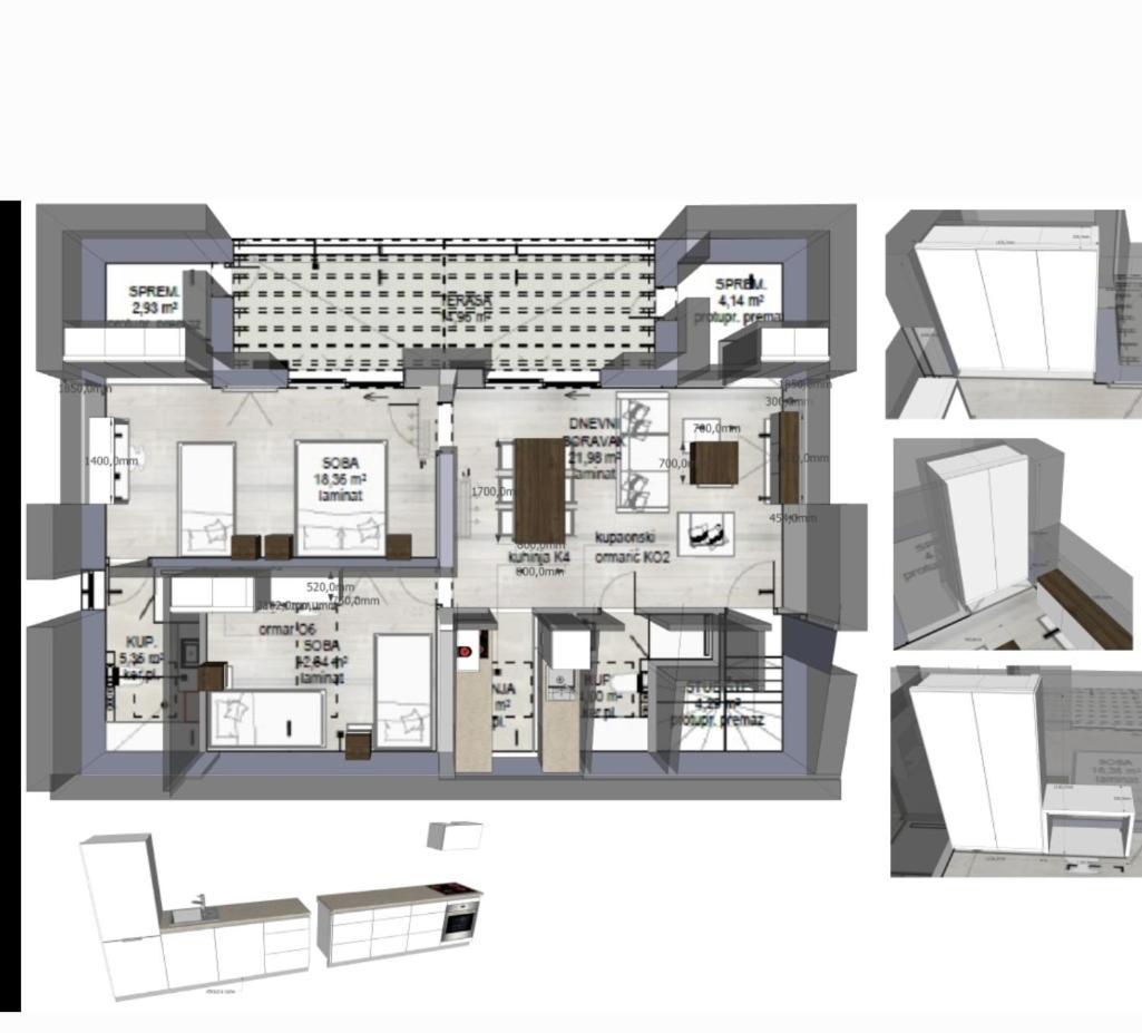 Villa Aquamarine Apartments Новаля Екстериор снимка